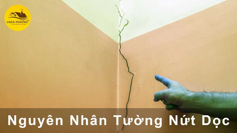 Nguyên nhân tường nứt dọc